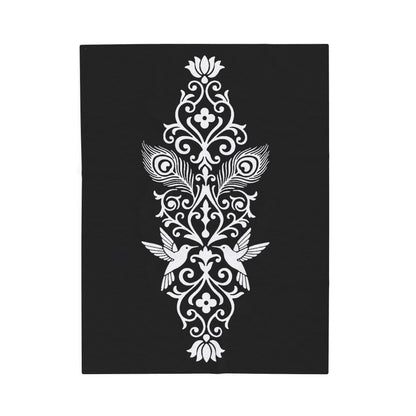 Hummingbird Soulmates - Plush Blanket