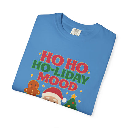 Festive Unisex T-Shirt, Ho Ho Ho-liday Mood, Christmas Shirt, Holiday Wear, Gift for Him/Her, Cozy Season Tee