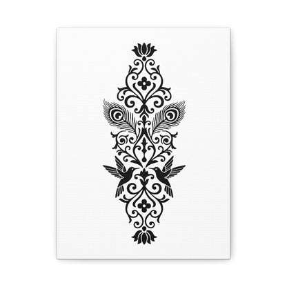 Hummingbird Soulmates - Stretched Canvas