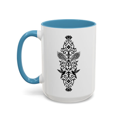 Hummingbird Soulmates - Color Accent Mug