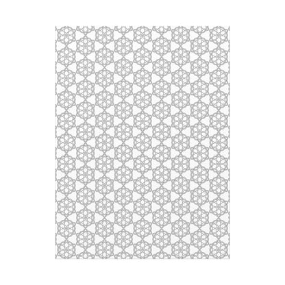 Elegant Geometric Wall Art Canvas, Modern Home Decor, Gray Pattern Stretched Canvas, Minimalist Artwork, Gift for New Home