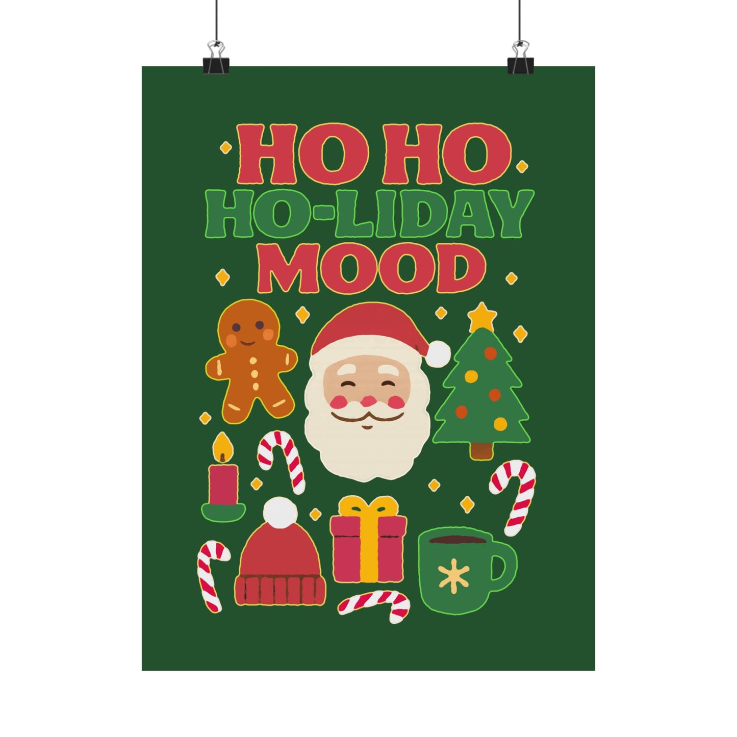 Ho Ho Ho-liday Mood - Poster