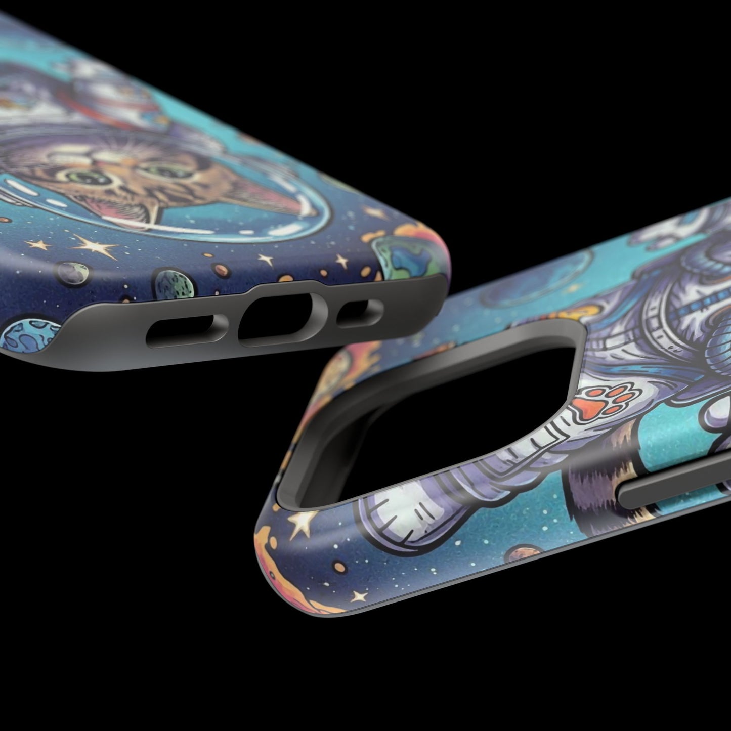 Astronaut Cat - Magnetic Phone Case