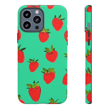 Strawberry Pattern - Phone Case