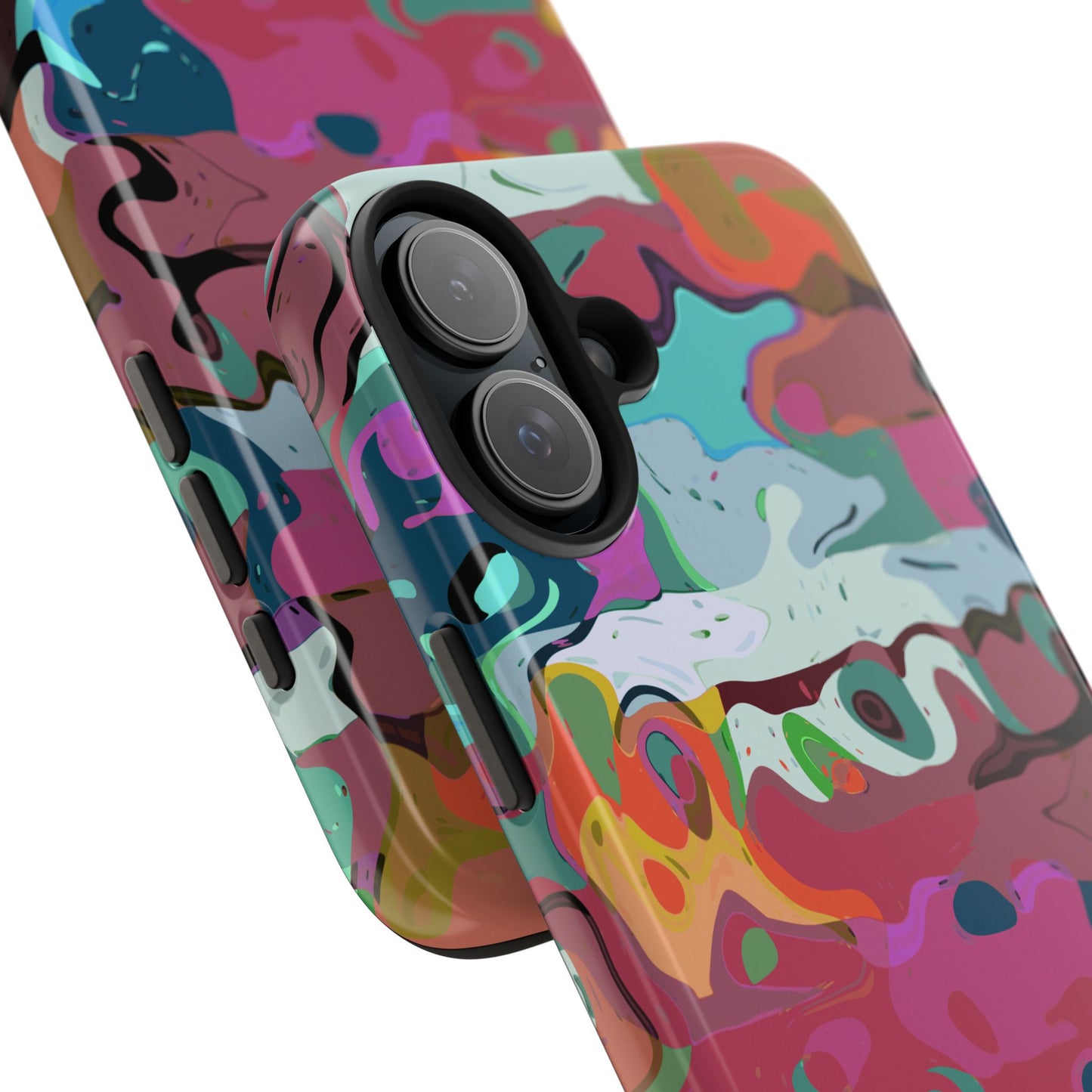 Colorful Abstract Marble - Phone Case