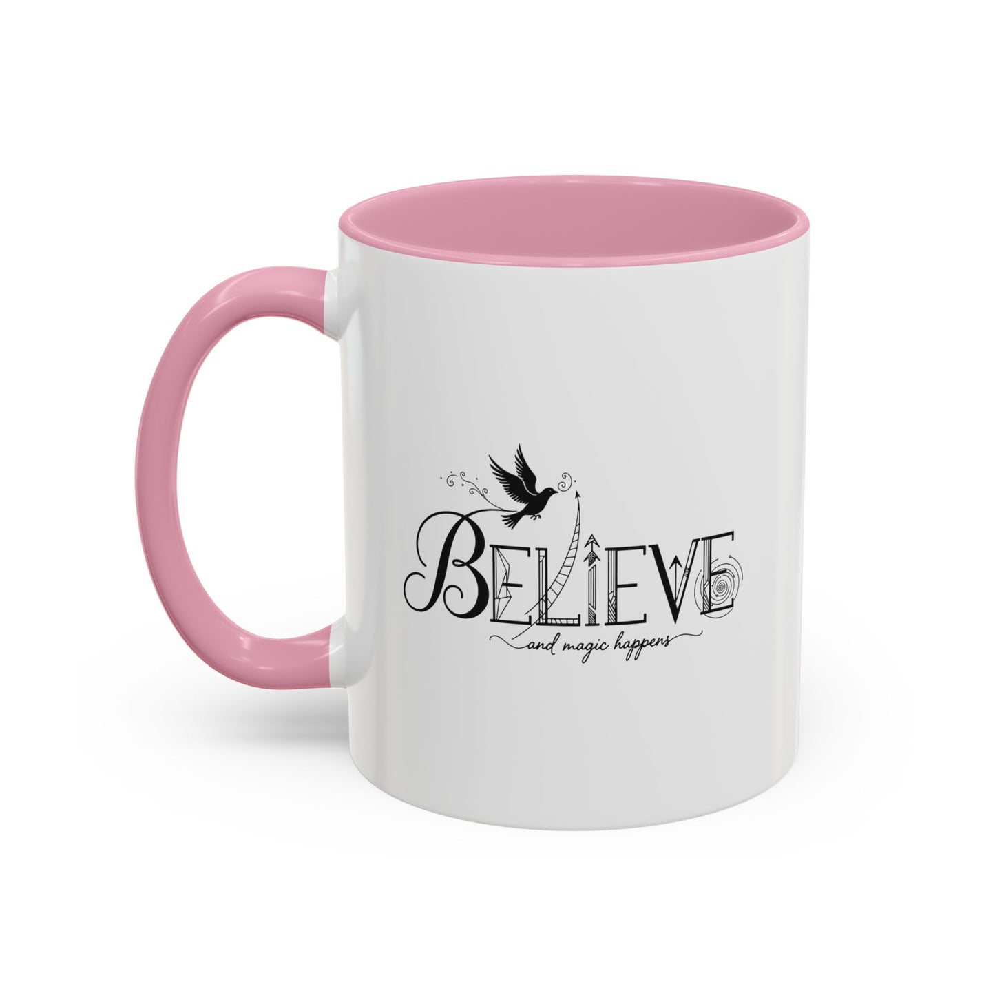 Believe and Magic Happens - Colorful Mug
