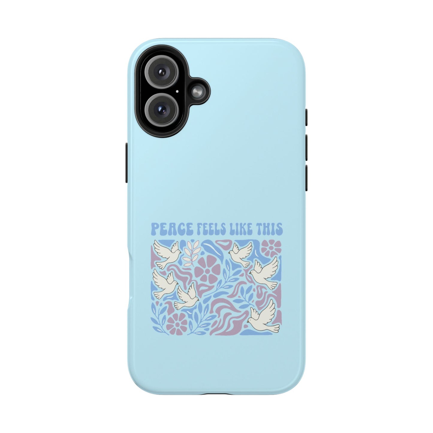 Peace Tells Like This - Phone Case