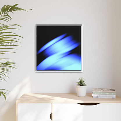 Orbital Drift - Framed Canvas