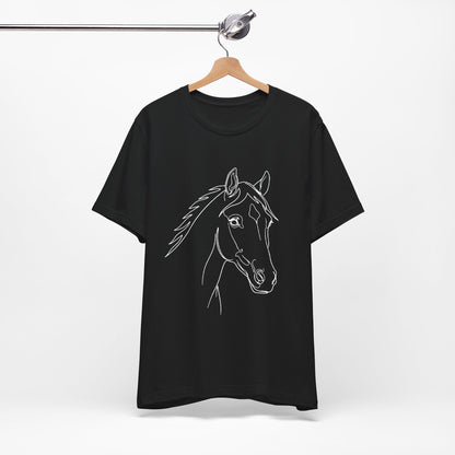 Horse Portrait Sketch - T-Shirt