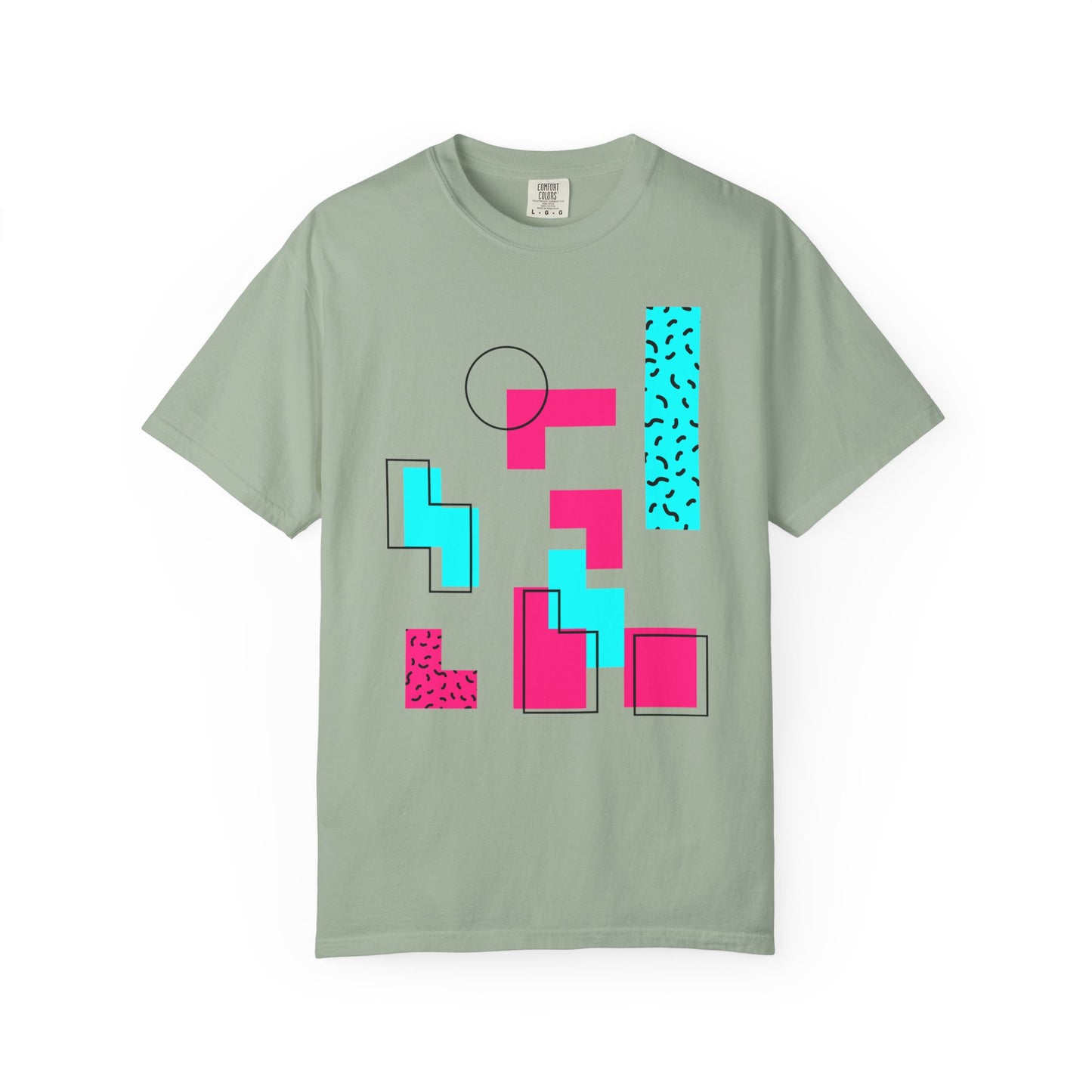 Retro Geometric Vibes - T-Shirt
