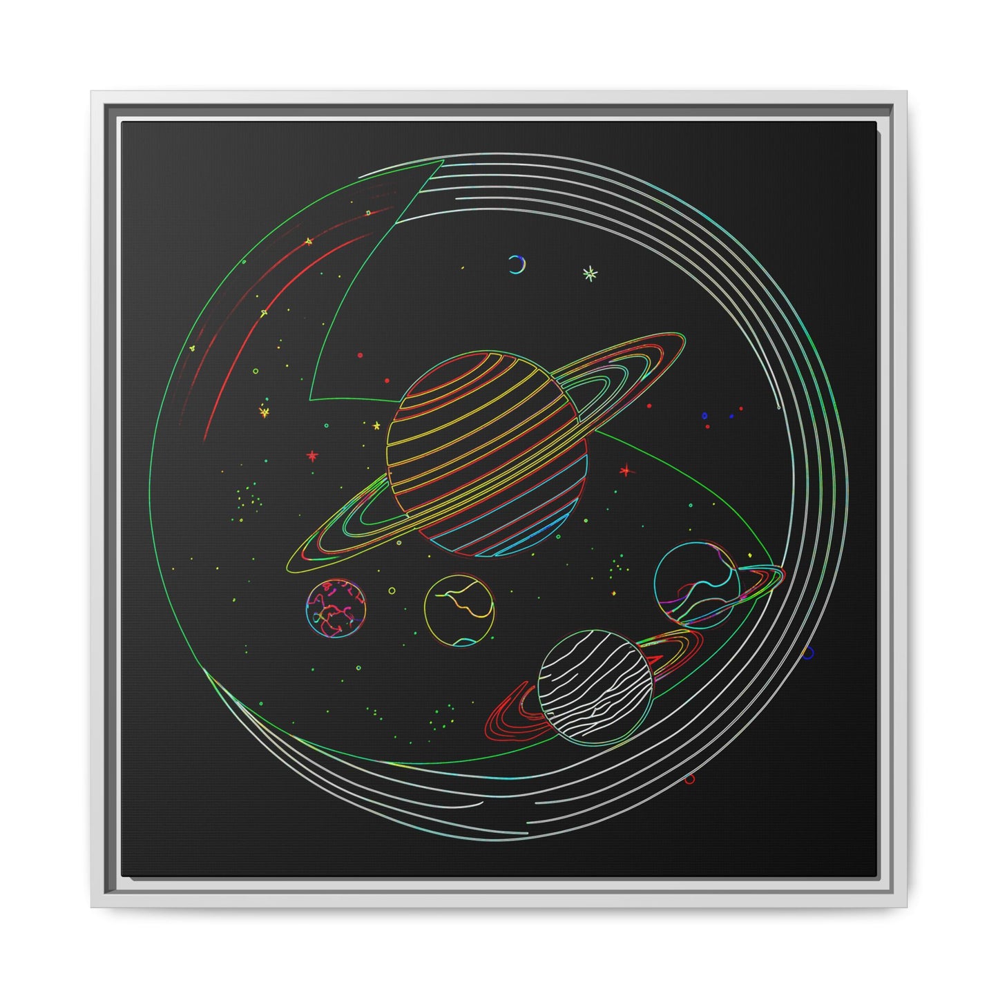 COSMOFX - Framed Canvas