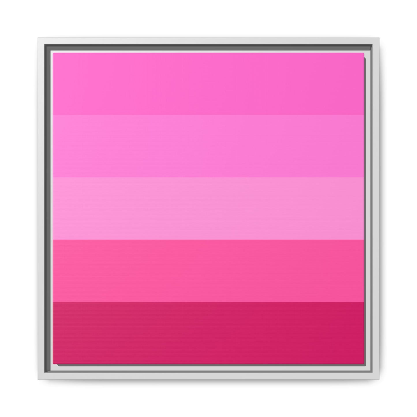Valentine Rose Colors - Framed Canvas