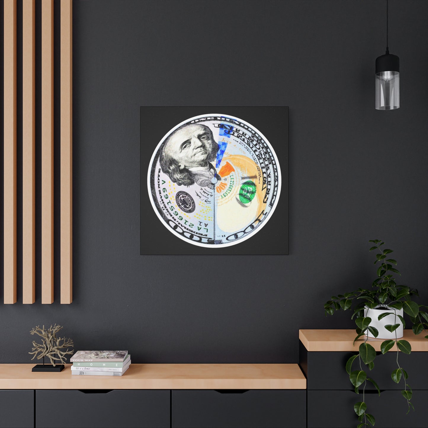 THE MOONEY - Stretched Canvas