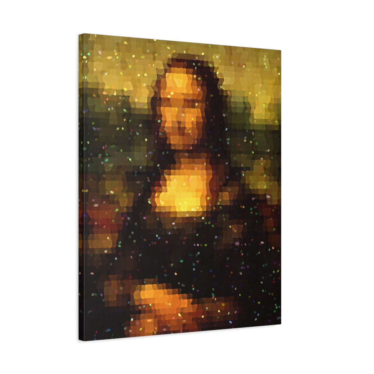 Pixel Muse — Silent Smile - Canvas
