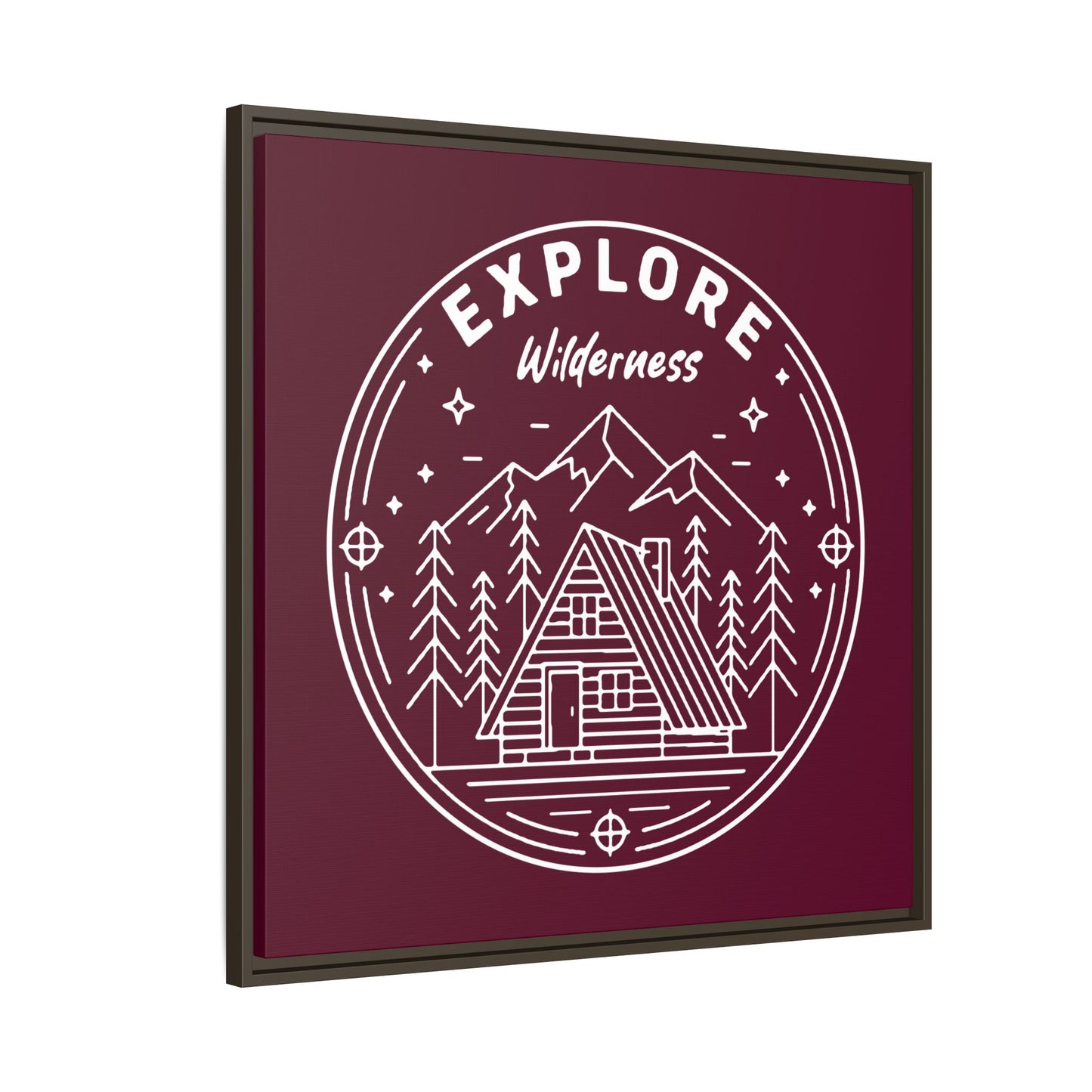 Explore Wilderness - Framed Canvas