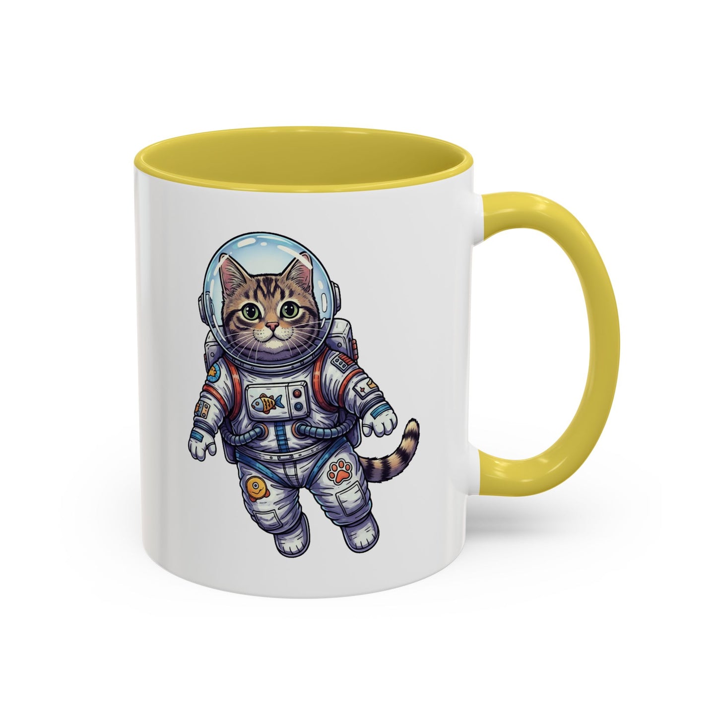 Astronaut Cat - Colorful Mug