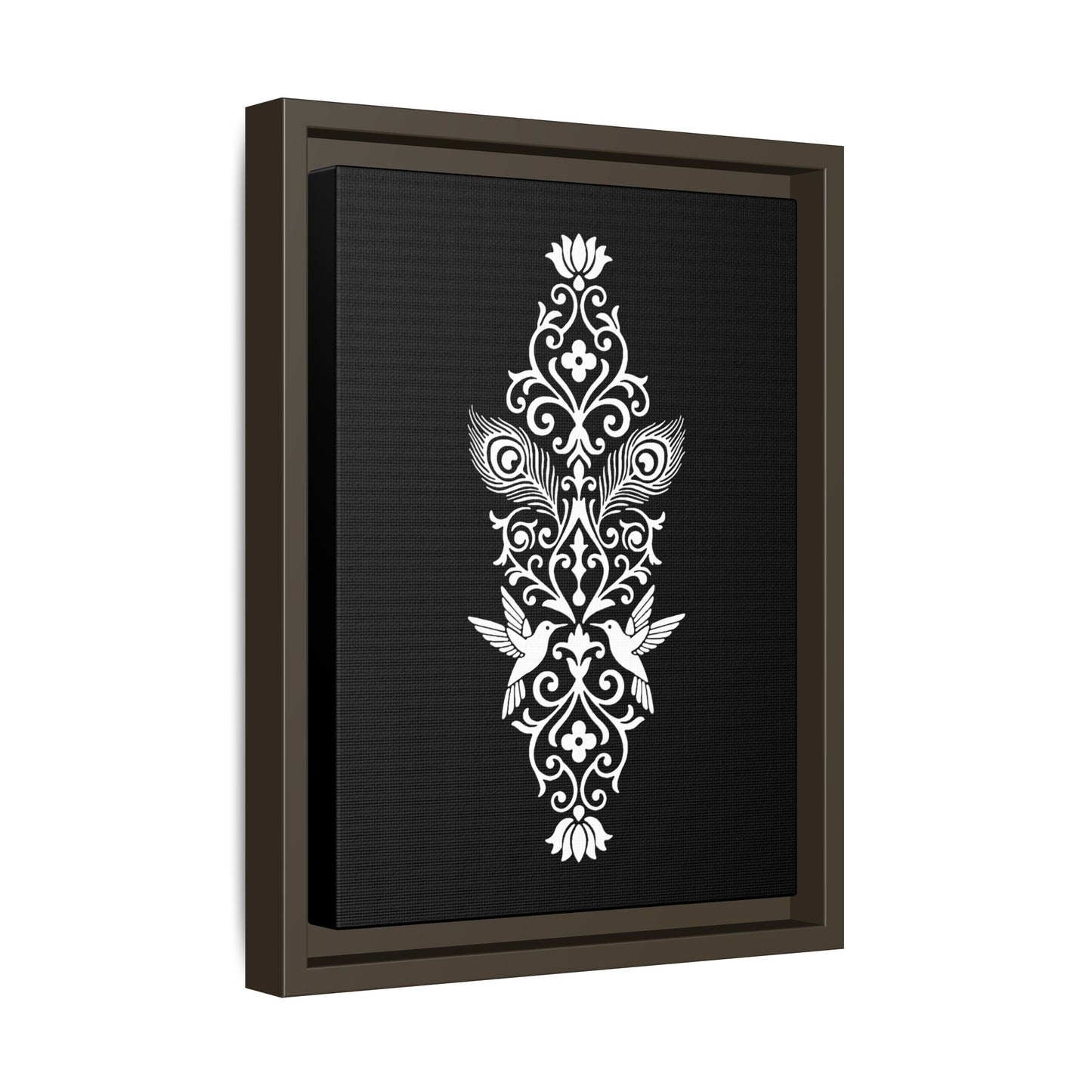 Hummingbird Soulmates - Framed Canvas