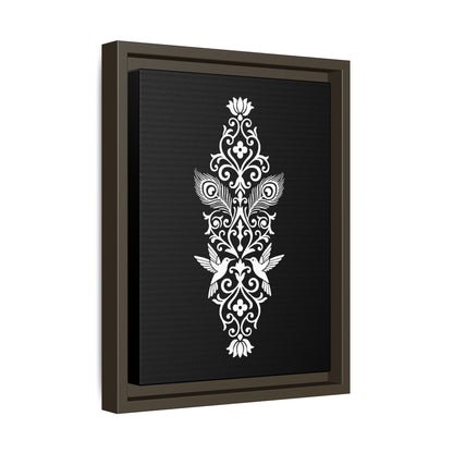 Hummingbird Soulmates - Framed Canvas