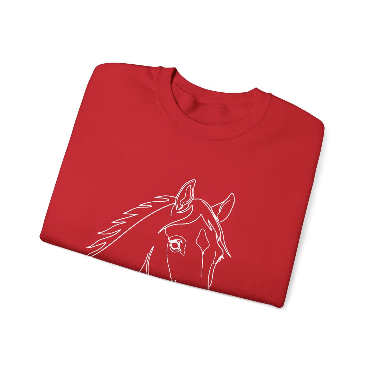 Horse Portrait Sketch - Sweatshirt
