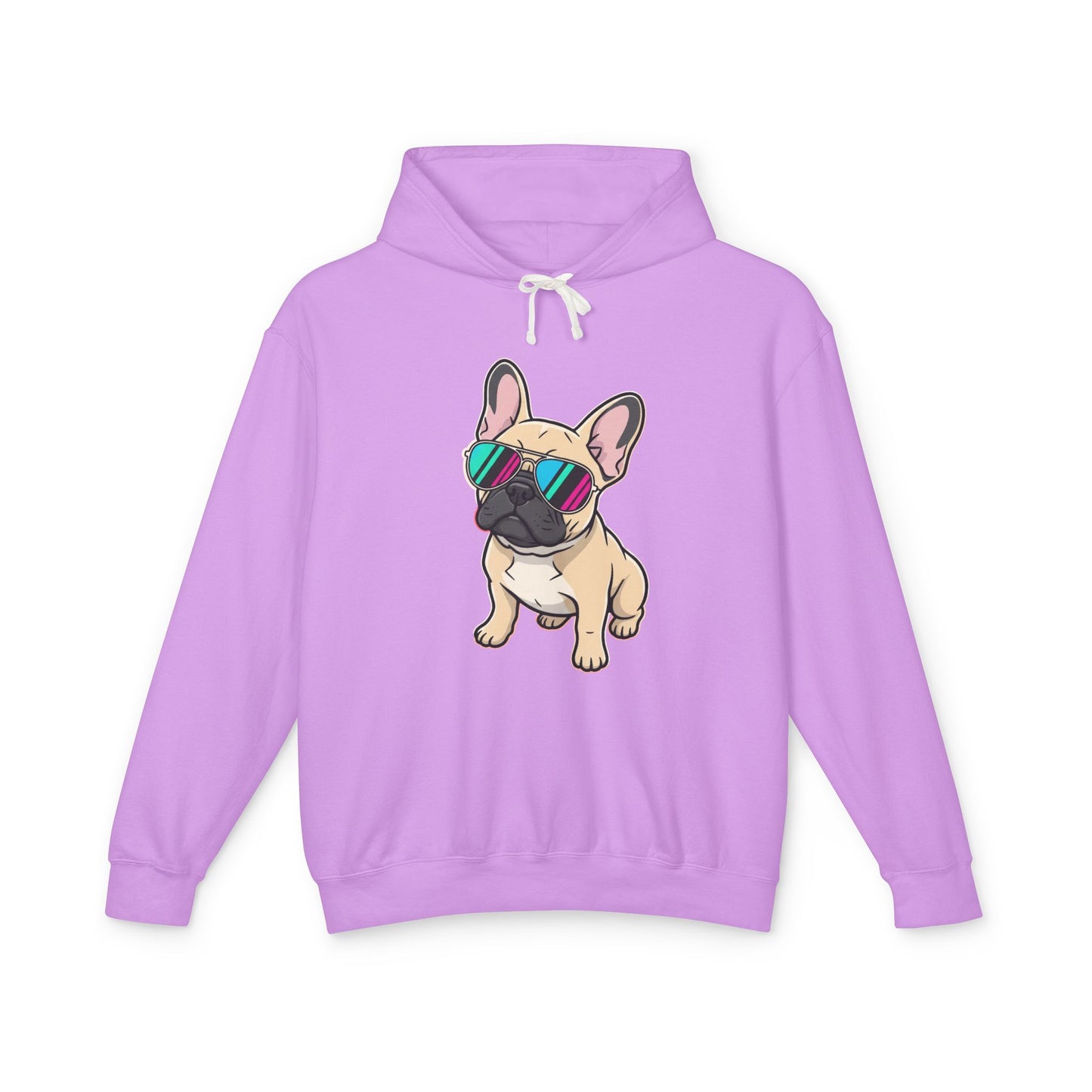 French Bulldog with Sunglasses - Hoodie