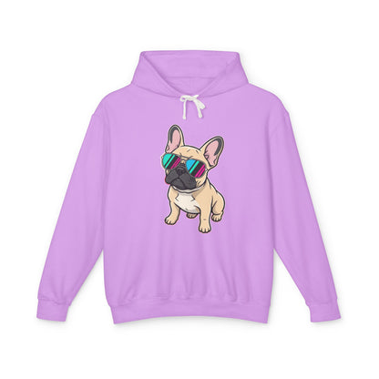 French Bulldog with Sunglasses - Hoodie