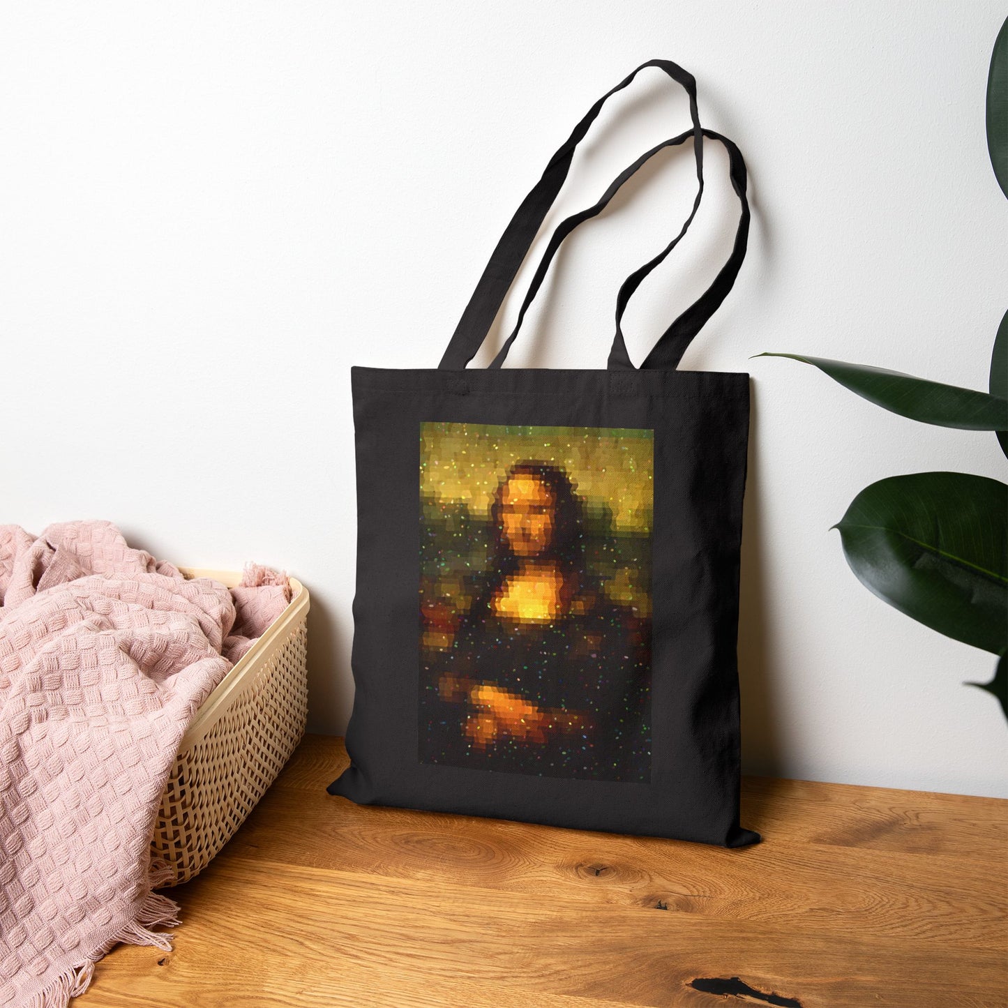 Pixel Muse — Silent Smile - Tote Bag