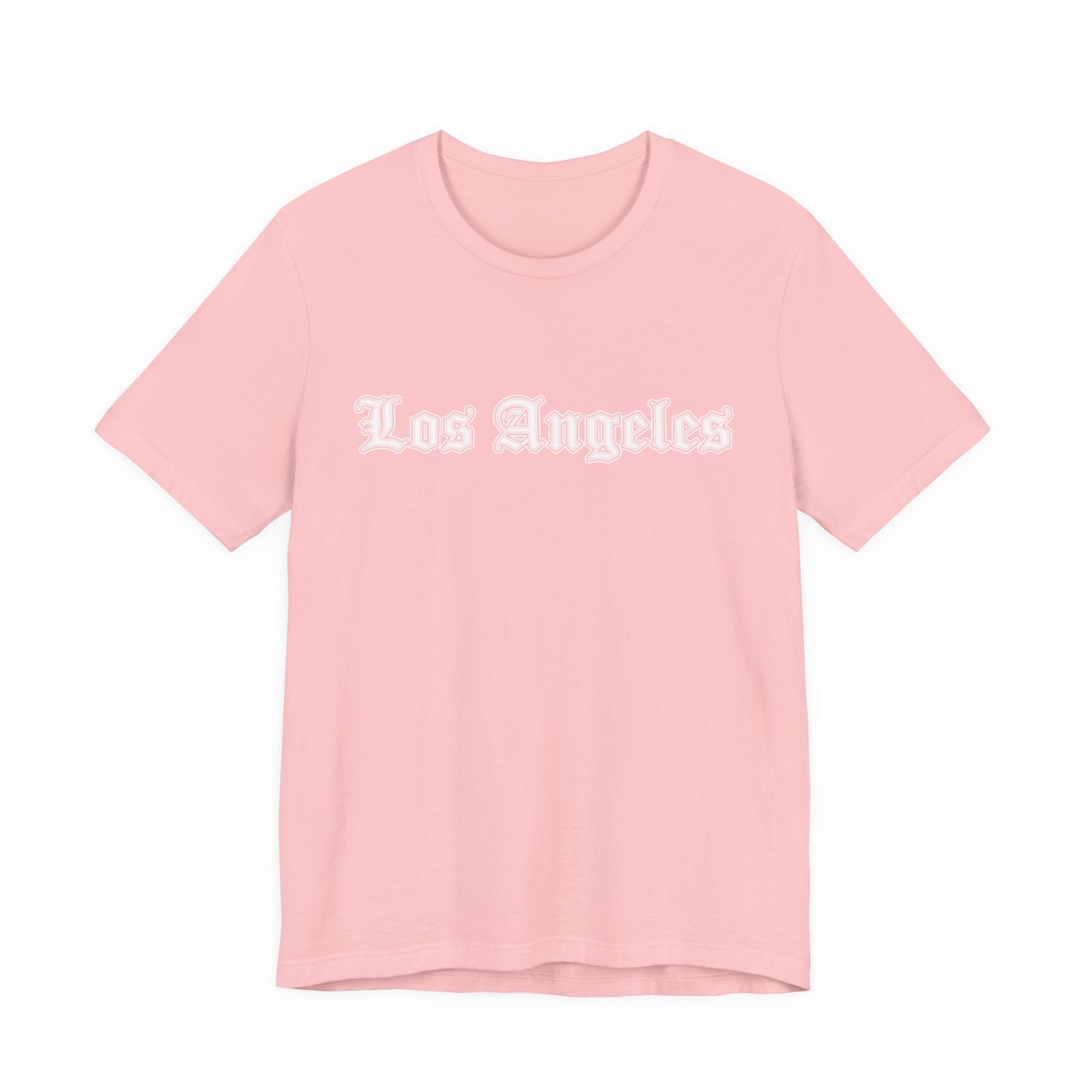 Los Angeles Unisex Jersey Tee, Casual Wear, Gift for Travelers, Summer Style, Comfortable Fit, Los Angeles Apparel