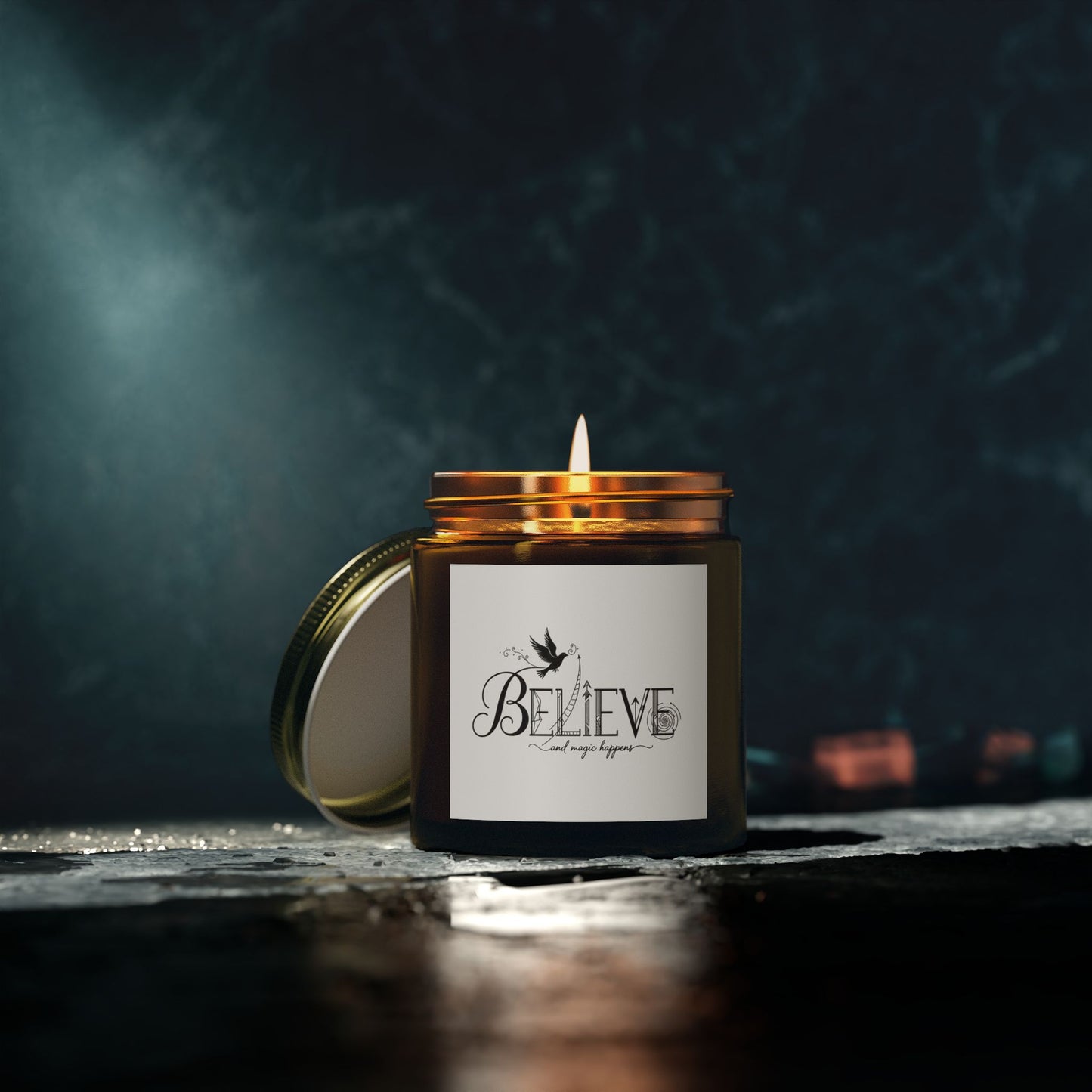 Believe and Magic Happens - Scented Candle
