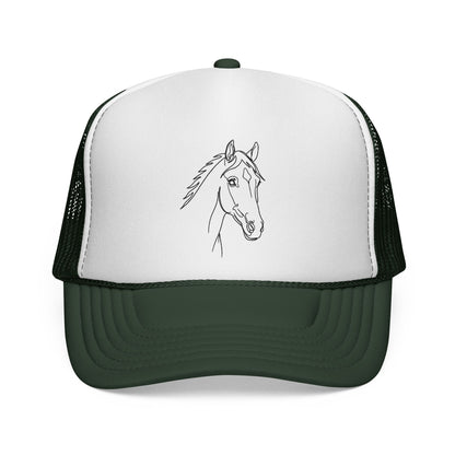 Horse Portrait Sketch - Cap