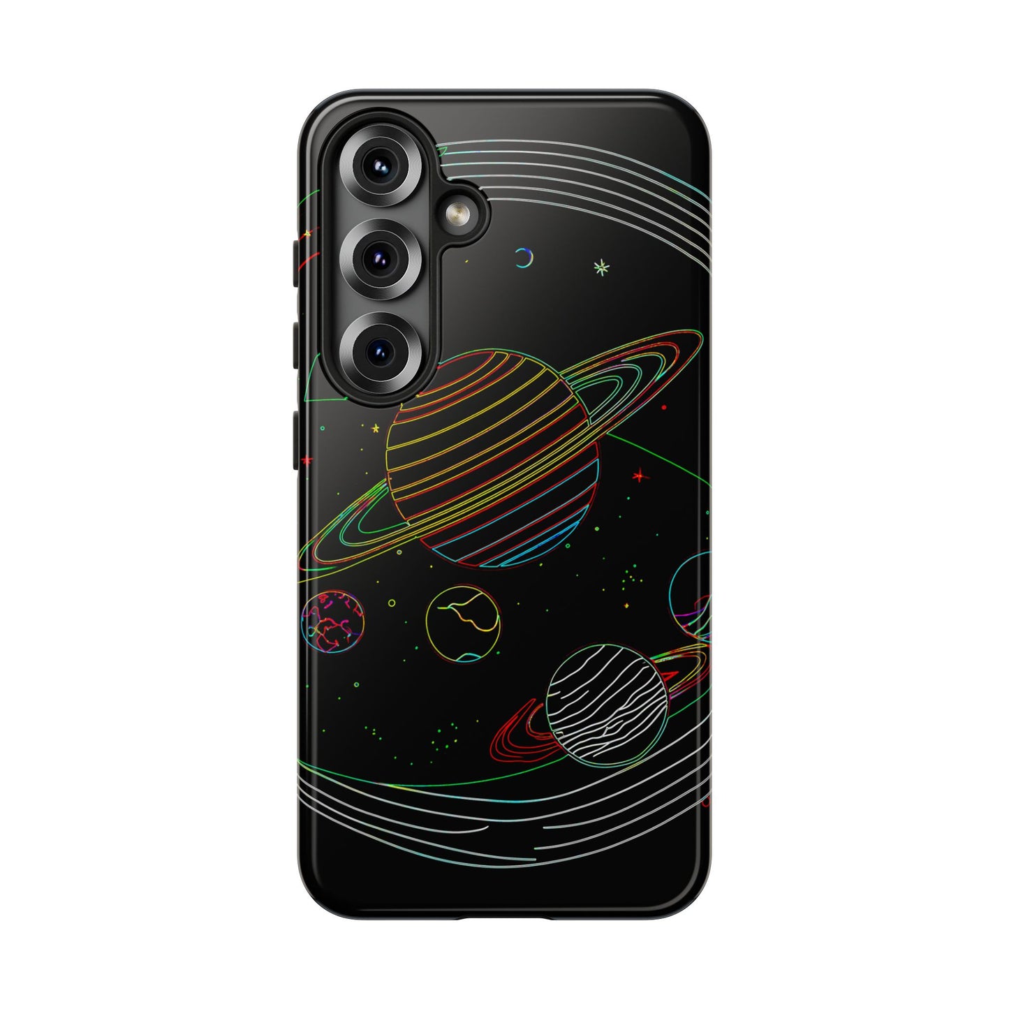 Galactic Tough Phone Case, Starry Space Protection, Unique Gift for Astronomers, Celestial Accessories, Trendy Space Lovers