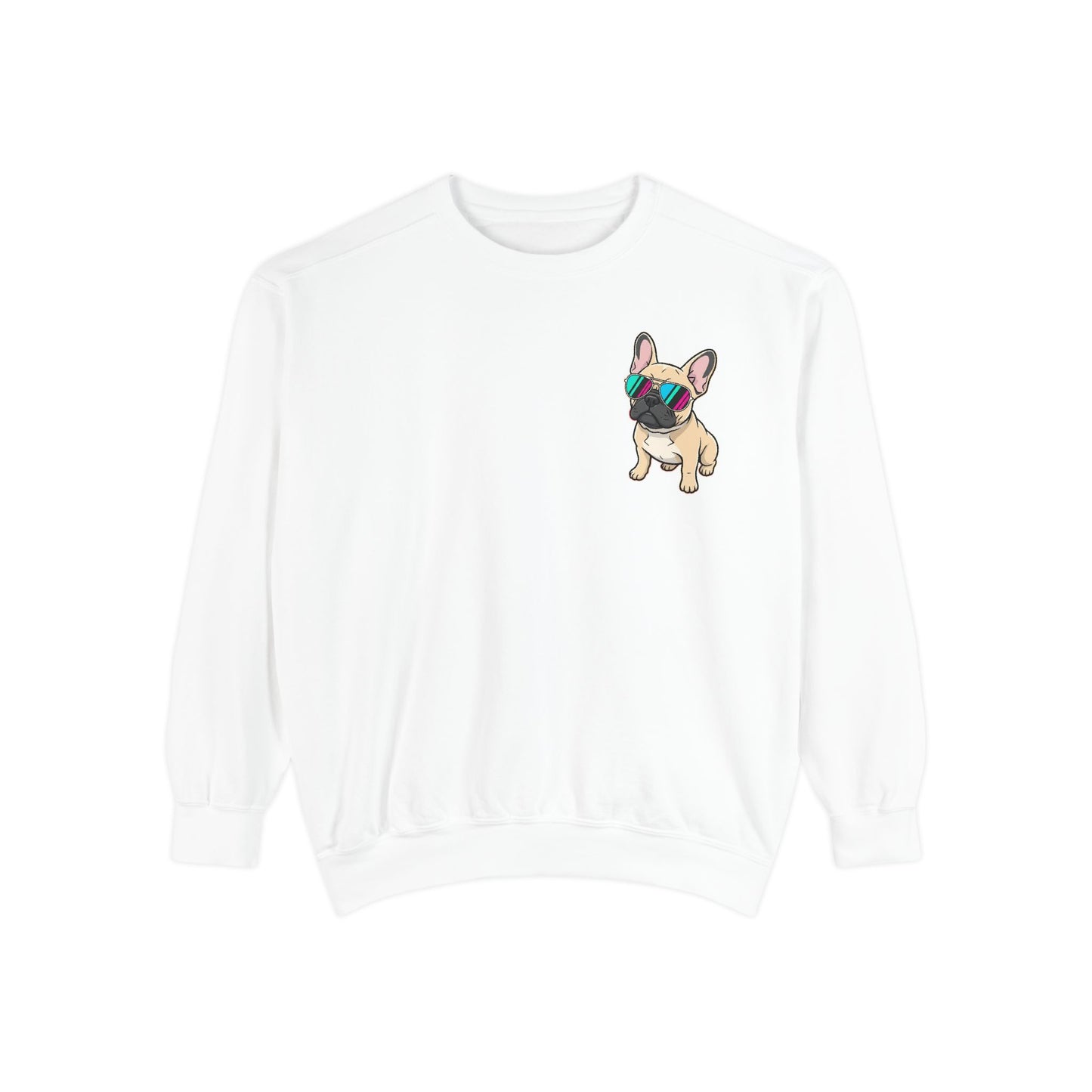 French Bulldog with Sunglasses - Sweatshirt