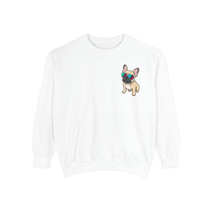 French Bulldog with Sunglasses - Sweatshirt