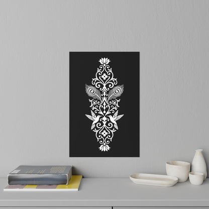 Hummingbird  Soulmates - Wall Decal