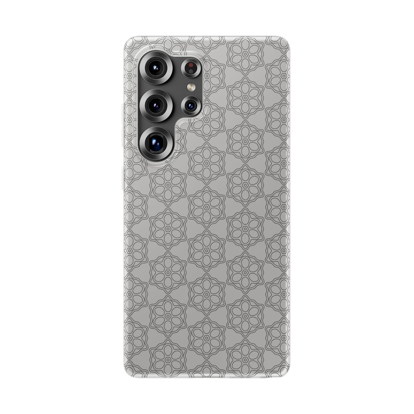 Elegant Geometric Phone Case, Stylish Flexi Case for Everyday Use, Slim Fit, Gift Idea, Trendy Accessory, Minimalist Design