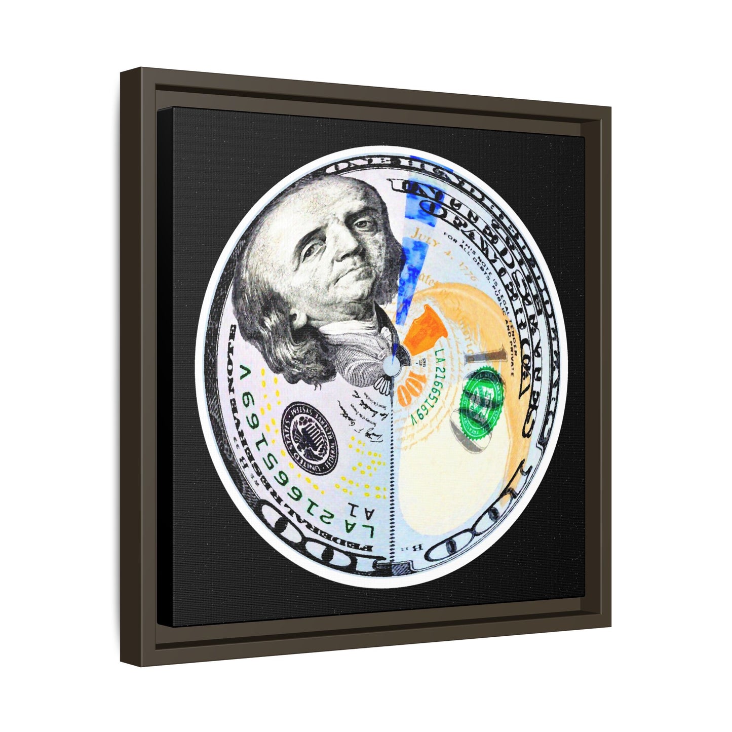 THE MOONEY - Framed Canvas