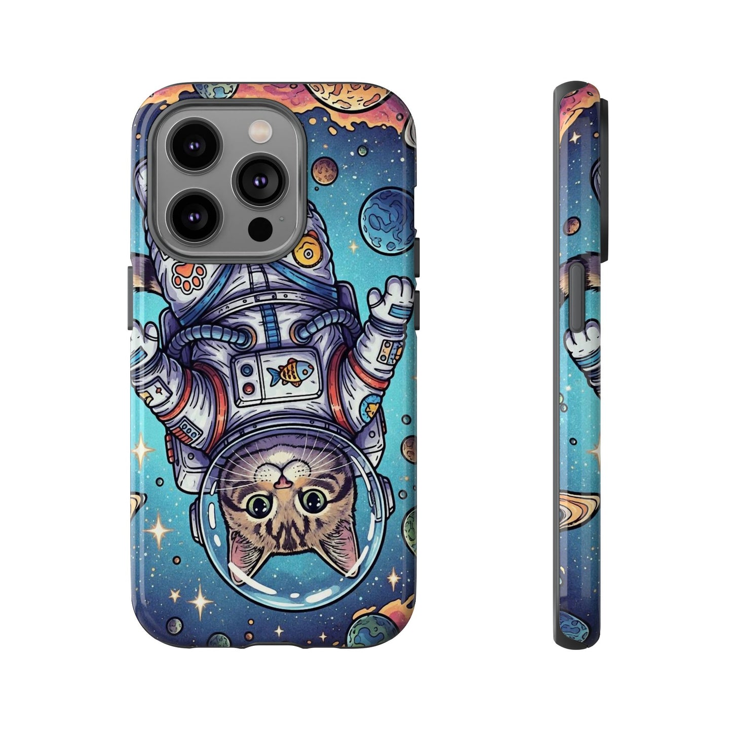 Astronaut Cat - Tough Phone Case