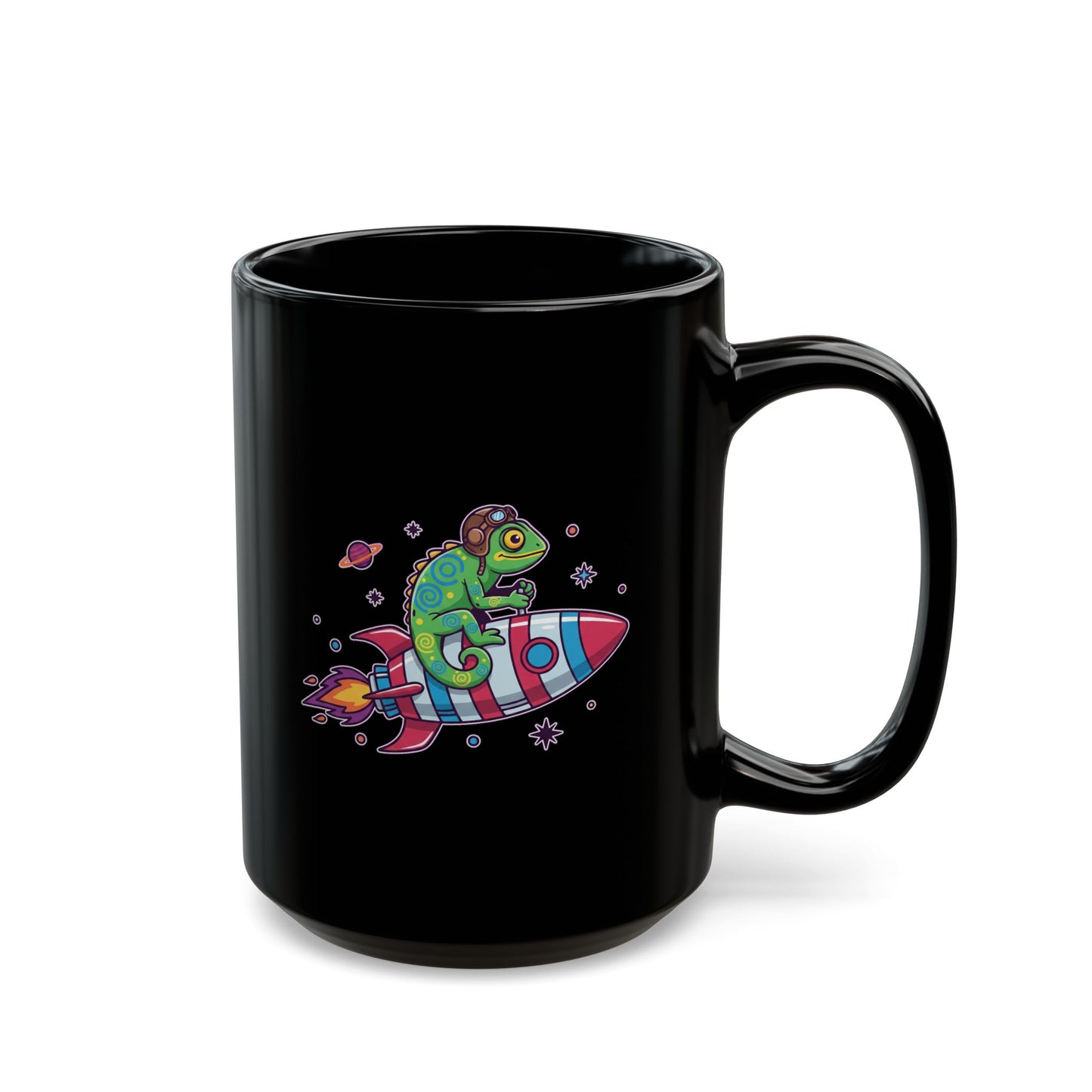 Cosmic Rider - Black Mug