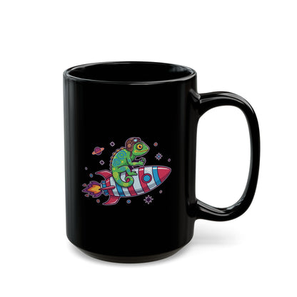 Cosmic Rider - Black Mug