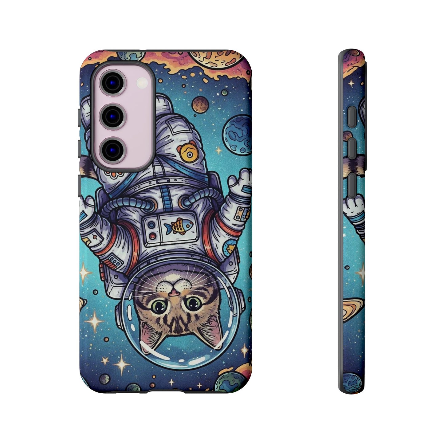 Astronaut Cat - Tough Phone Case