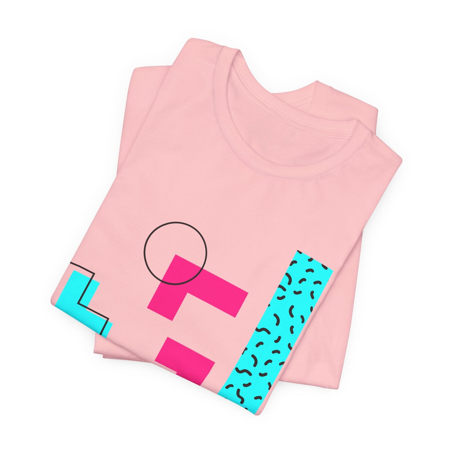 Retro Geometric Vibes - T-Shirt