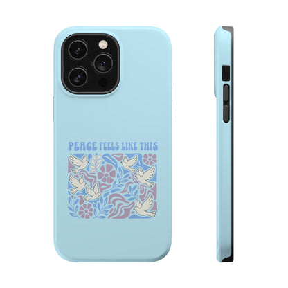 Peace Tells Like This - Magnetic Phone Case