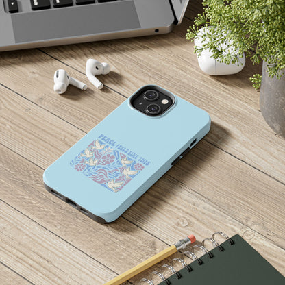 Peace Tells Like This - Phone Case