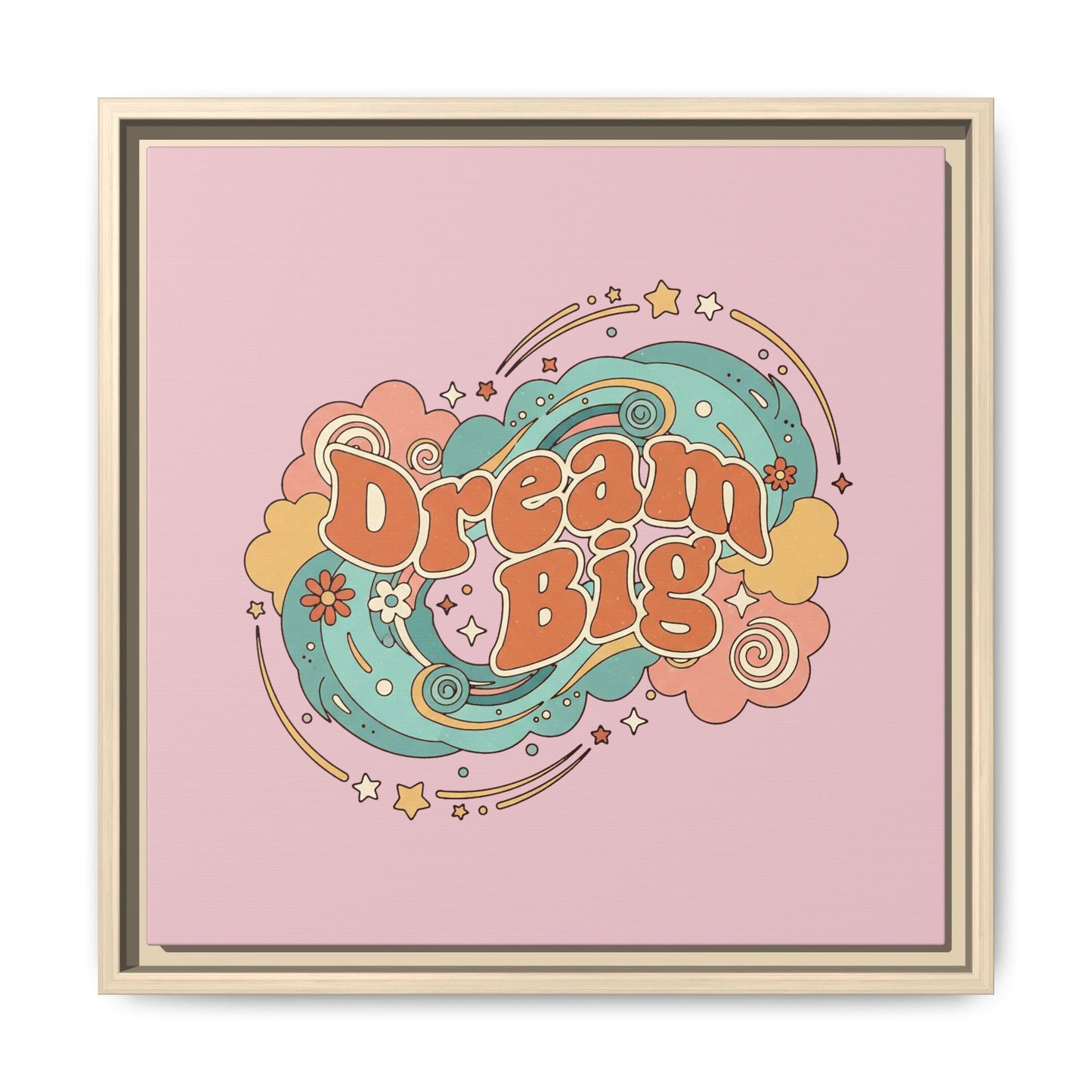 Dream Big - Framed Canvas