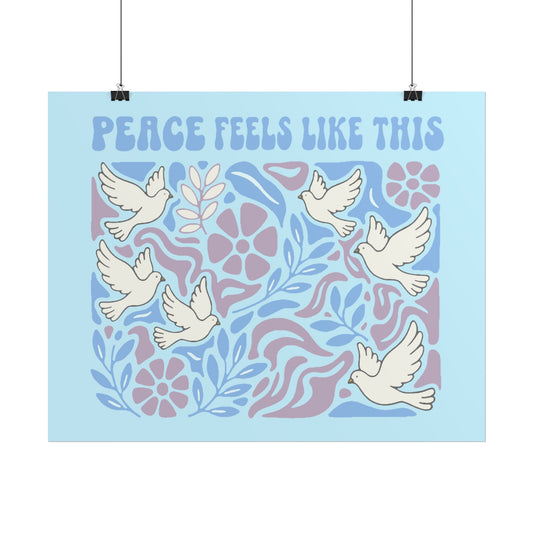 Peace Feels Like This - Poster