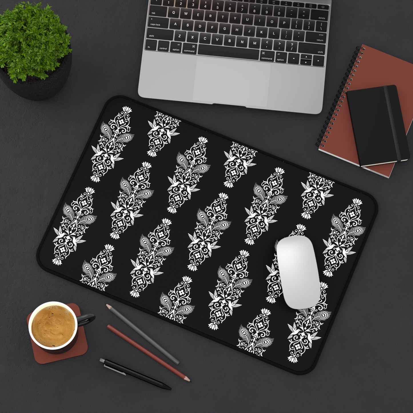 Hummingbird Soulmates - Desk Mat
