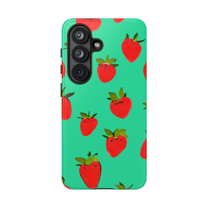 Strawberry Pattern - Phone Case