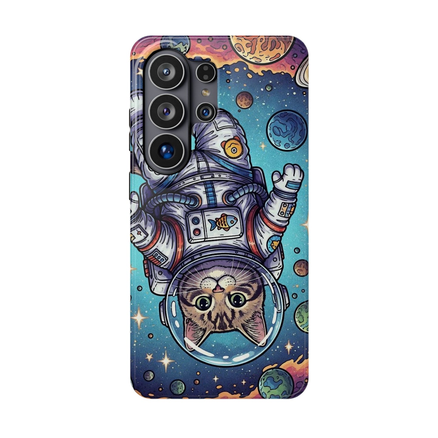 Astronaut Cat - Magnetic Phone Case