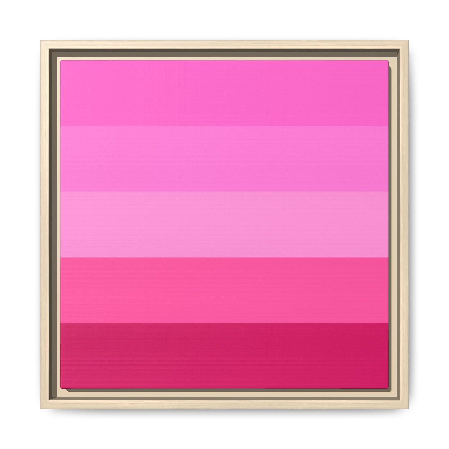 Valentine Rose Colors - Framed Canvas