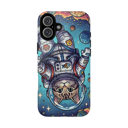 Astronaut Cat - Tough Phone Case