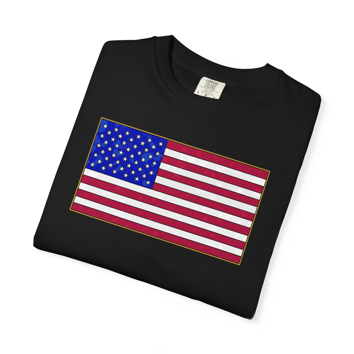 New Glory American Flag (Gold Edge Edition) - T-Shirt